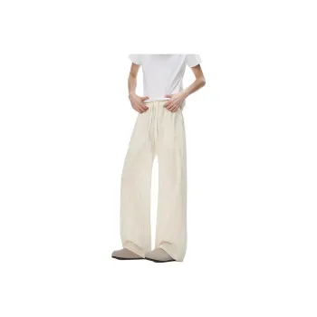 KONZEN· Casual Pants Unisex Apricot