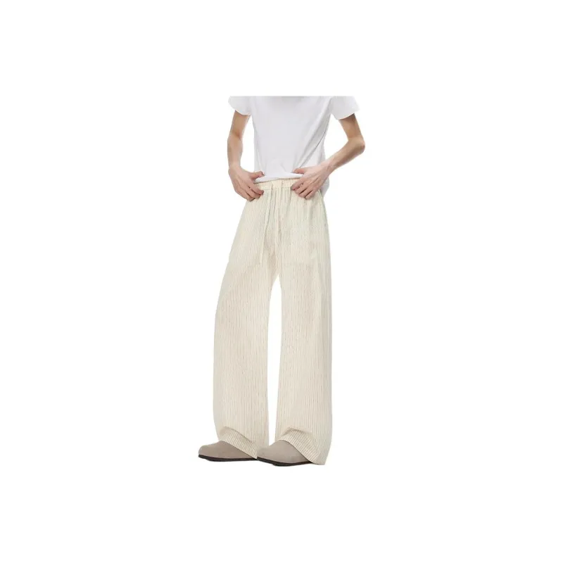 KONZEN· Casual Pants Unisex Apricot-0