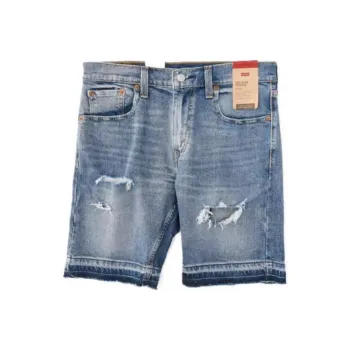 Levis Denim Shorts Men Blue