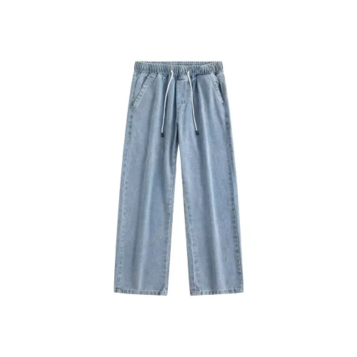 FASTFISH Casual Pants Unisex Khaki