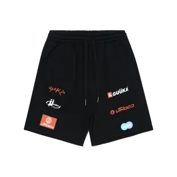 Guuka Knee Length Pants Men's Black