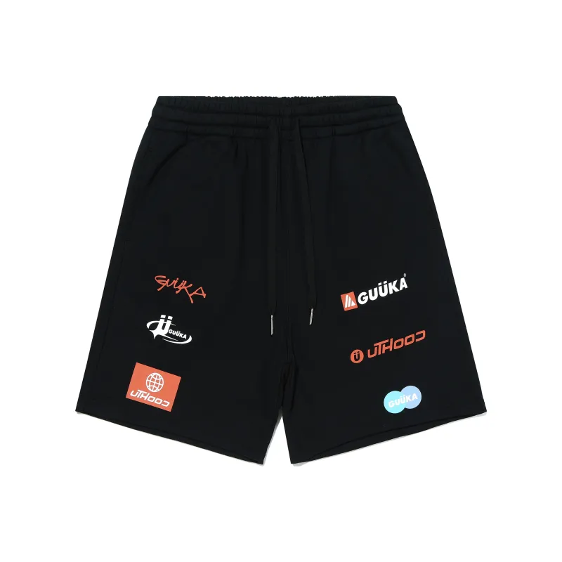 Guuka Knee Length Pants Men's Black-0