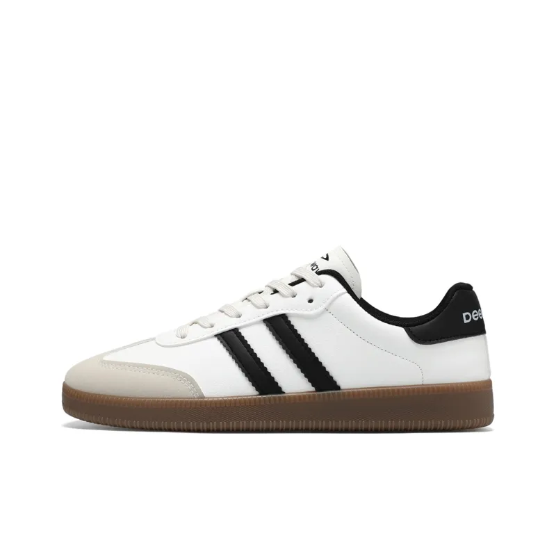 DEERWAY Couple German Army Trainers Lightweight, Breathable, And Slip Resistant Low Top Skateboard Shoes Unisex-0