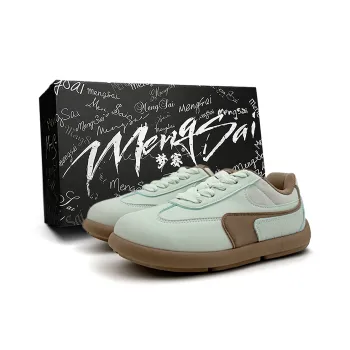 Mengsai Support Abrasion Resistant Low Top Casual Shoes Women's Mint Chocolate