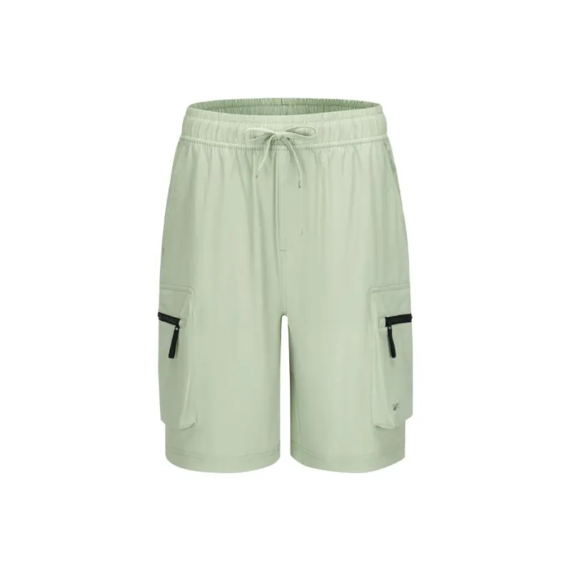 Reebok CAMP WOVEN POCKET SHORTS M Cargo Shorts Men's Green-0