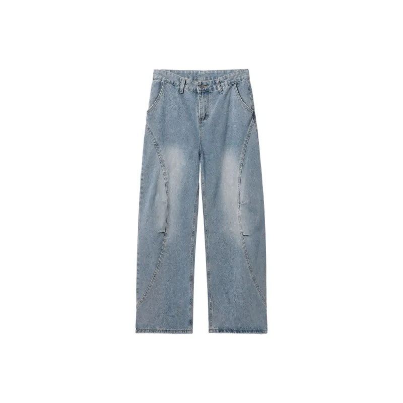WARNING LIGHT Jeans Unisex Graphite Black-6