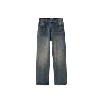 HELEH Jeans Unisex Vintage Blue