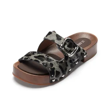 Le Saunda Quiet Slip Resistant Slide Slippers Women's