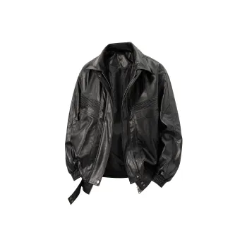 YATSI Leather Jacket Unisex Black