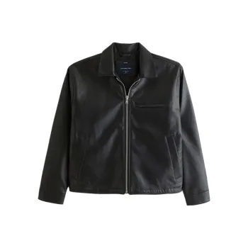 Abercrombie＆Fitch Jackets Men Black