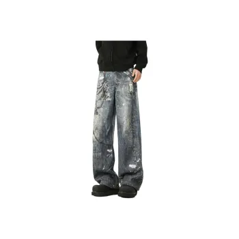 FALIAMS Jeans Unisex Blue