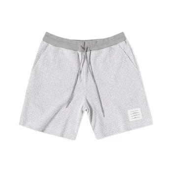 THOM BROWNE Logo Patch Drawstring Shorts