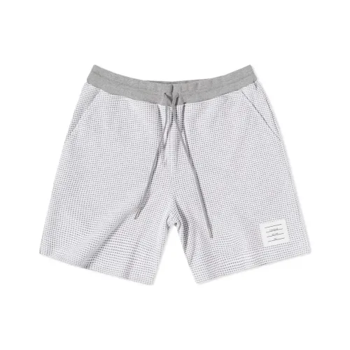 THOM BROWNE Logo Patch Drawstring Shorts