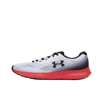 Under Armour Charged Rogue 4 Anti Slip Wear Resistant Low Top Running Shoes Men's White