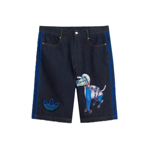 Adidas Originals Kerwin Frost Lakeith Space Dog Denim Shorts