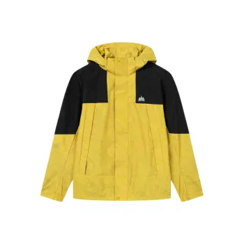 361° Trench Coat Men's Buddha Hand Yellow