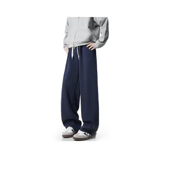 CELUCASN Casual Pants Unisex Red