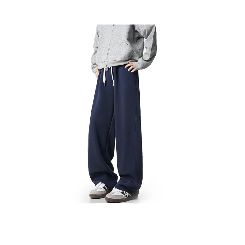 CELUCASN Casual Pants Unisex Red-6