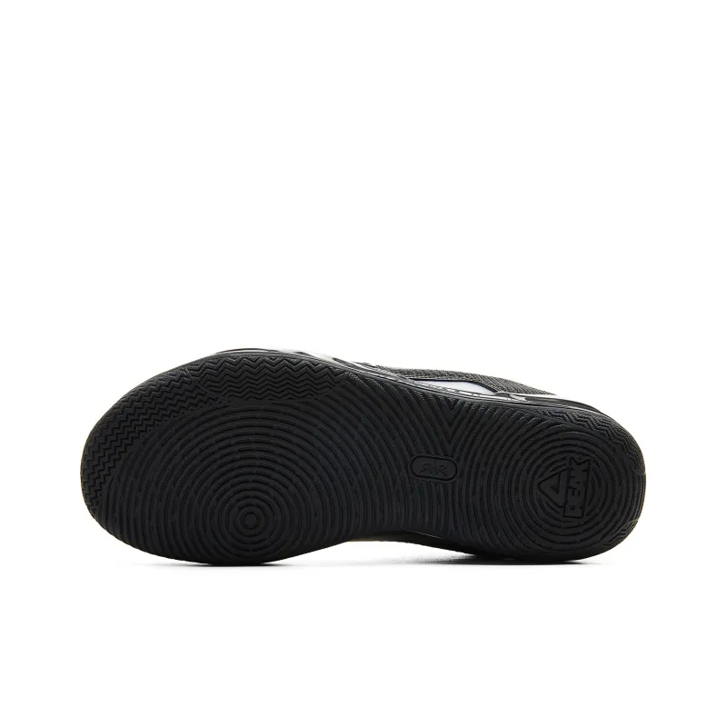 PEAK Taoji Unique, Black Warrior, Box Included Cushioning, Slip Resistant, Rebound Low Top Basketball Shoes Men's-7