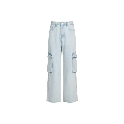 YearnObtainRainbow Jeans Unisex Light Blue