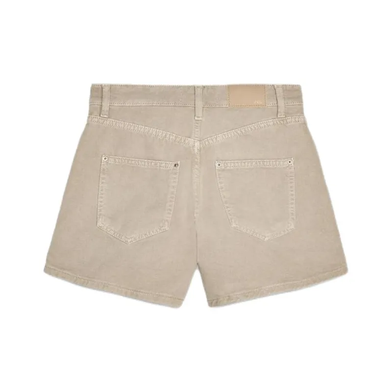 ZARA Denim Shorts Women's Tan-1
