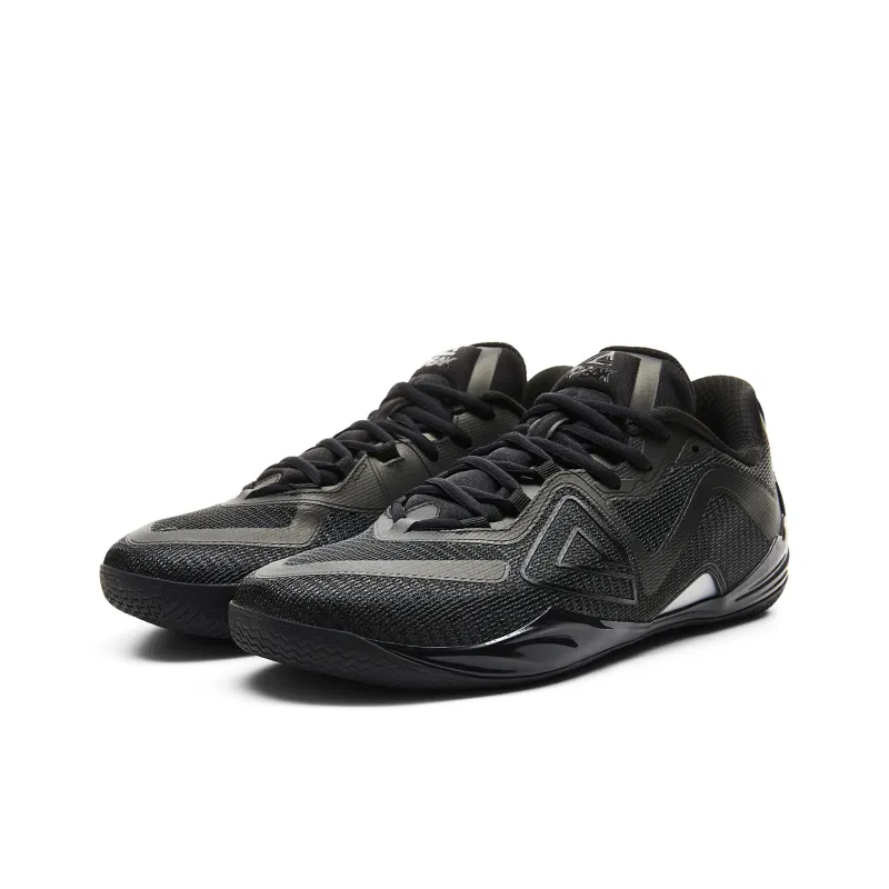 PEAK Taoji Unique, Black Warrior, Box Included Cushioning, Slip Resistant, Rebound Low Top Basketball Shoes Men's-4
