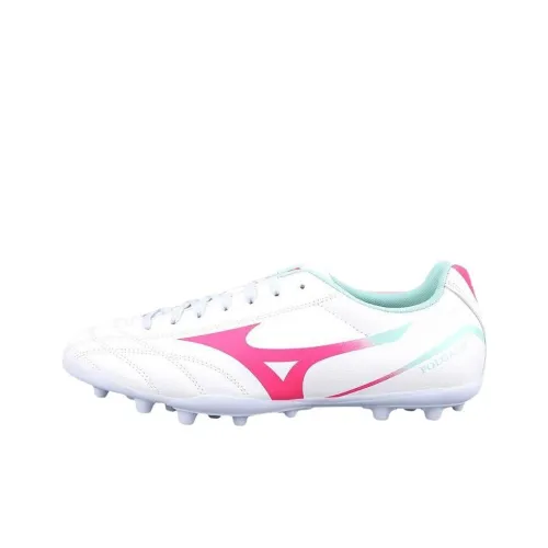 Mizuno Little Plum Tf Football Boots 'White Pink'