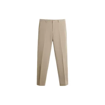 ZARA Suit Trousers Men Brown