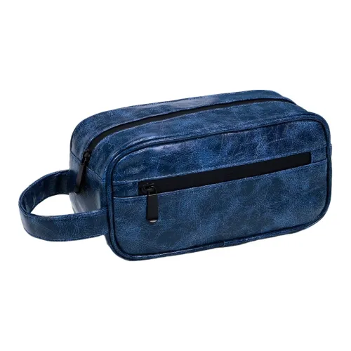 ALOENEY PU Toiletry Bag Men's Multicolor