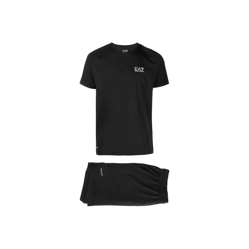 EMPORIO ARMANI Logo Printed Two Piece Tracksuit-0