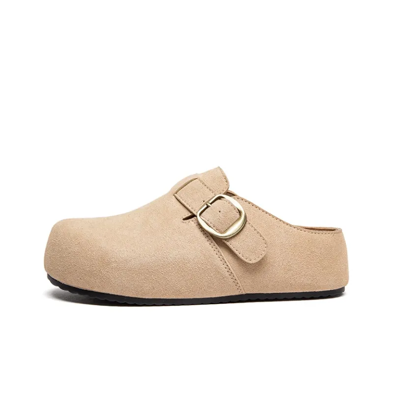 Ignition Rubber Sole Abrasion Resistant Slip Resistant Closed Toe Slippers Unisex-5