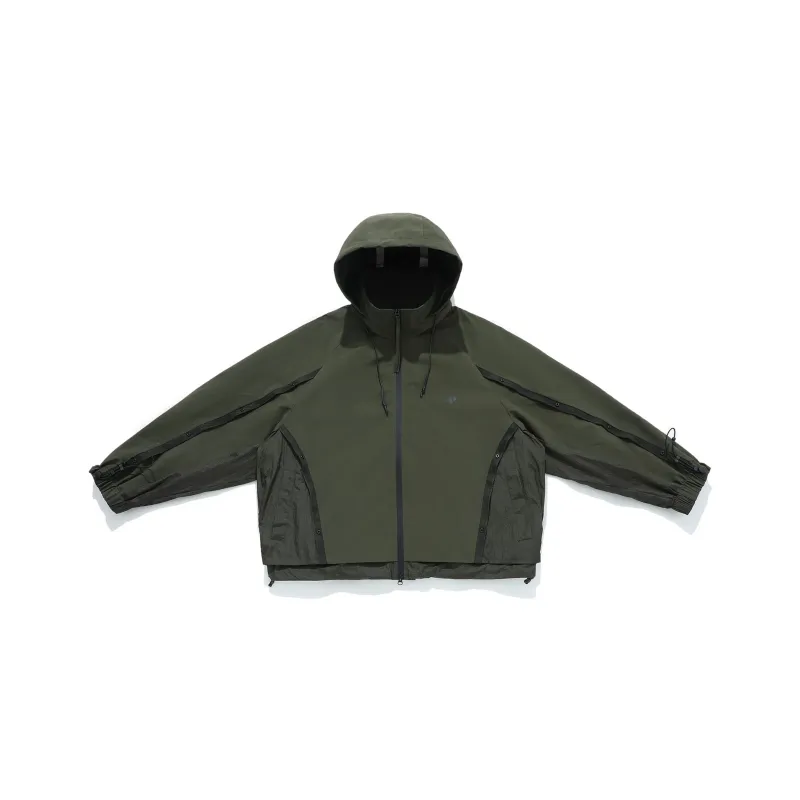 YIMAI Trench Coat Men's Army Green-0