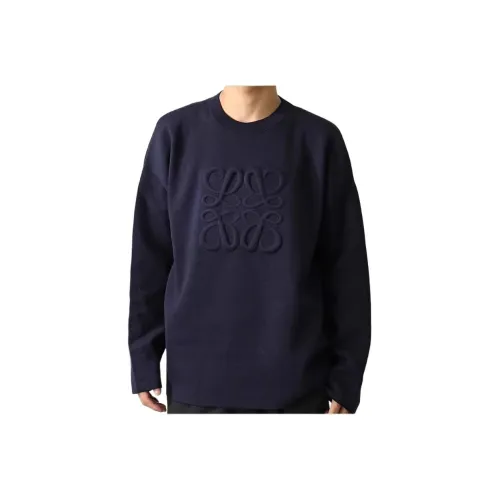 LOEWE Sweaters Men Dark Blue