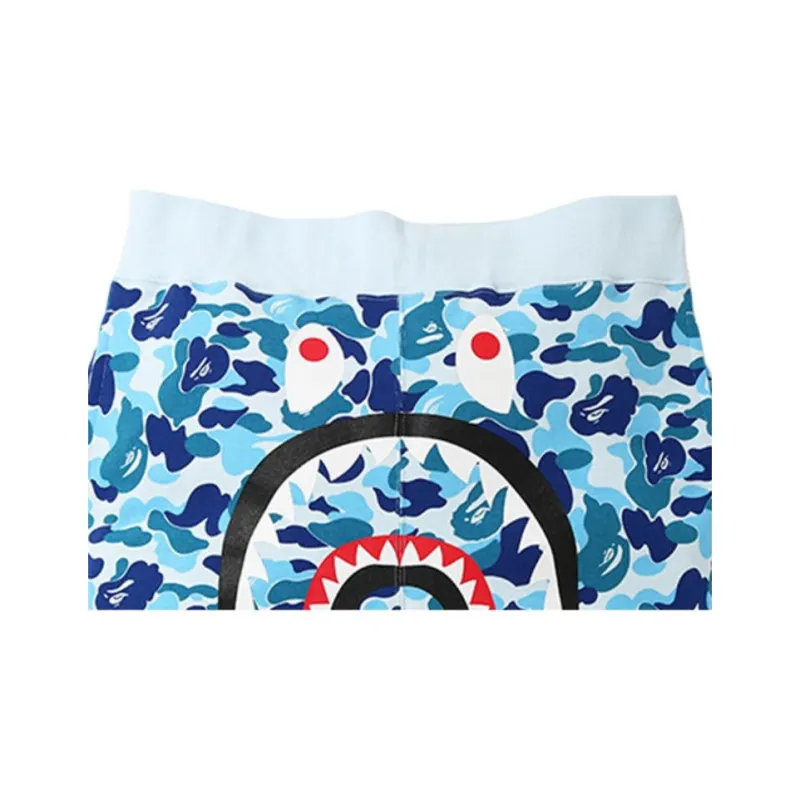 Bape Abc Camo Shark Sweatshorts-2
