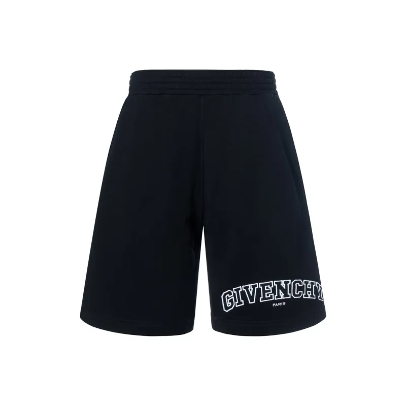 Givenchy Boxy Fit Embroidery Shorts-0