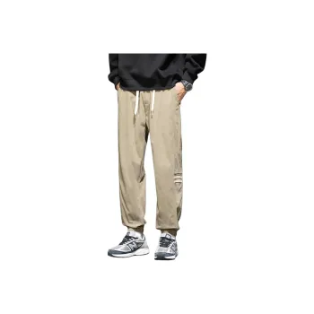 Tonlion Casual Pants Unisex Light Army Green