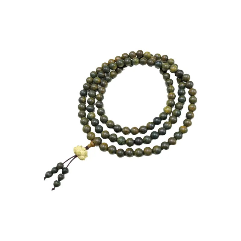 Is Here Green Sandalwood Bracelets Unisex-3