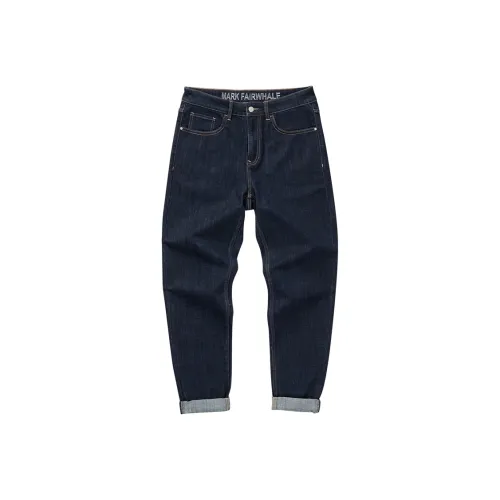 FAIRWHALE Jeans Unisex Navy Blue