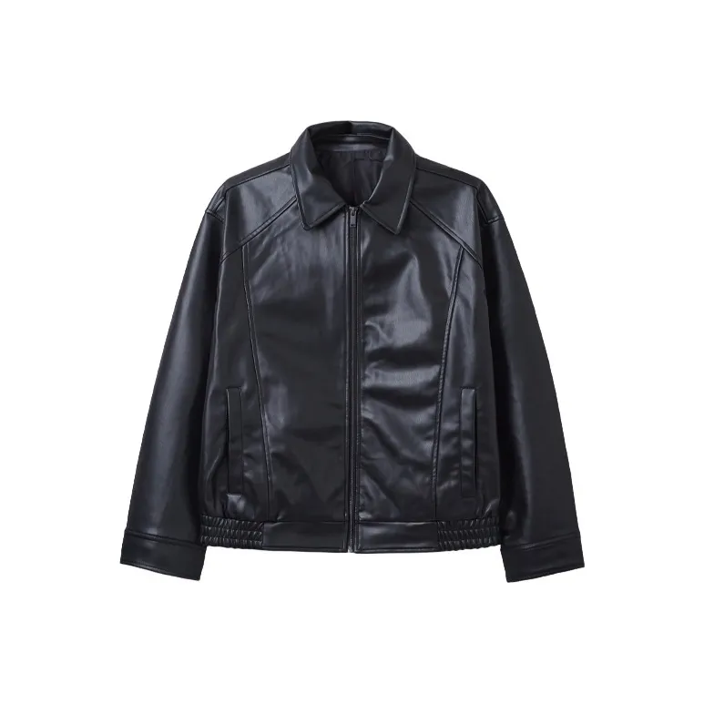 SPAO Leather Jackets Men-1