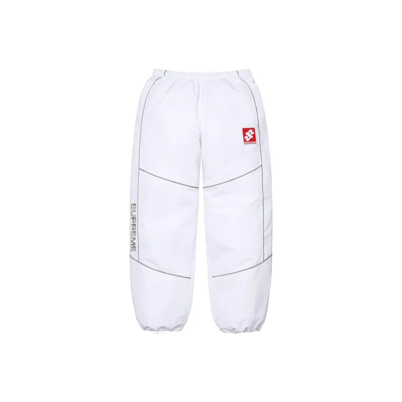 Supreme Reflective Piping Track Pant-0