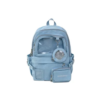 Debecca Denim Backpack Unisex Multicolor