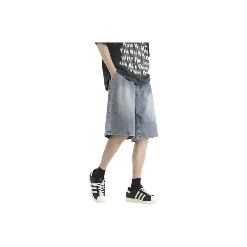 CREAZIONI LA FANTASIA E MOBILE Denim Shorts Unisex-2