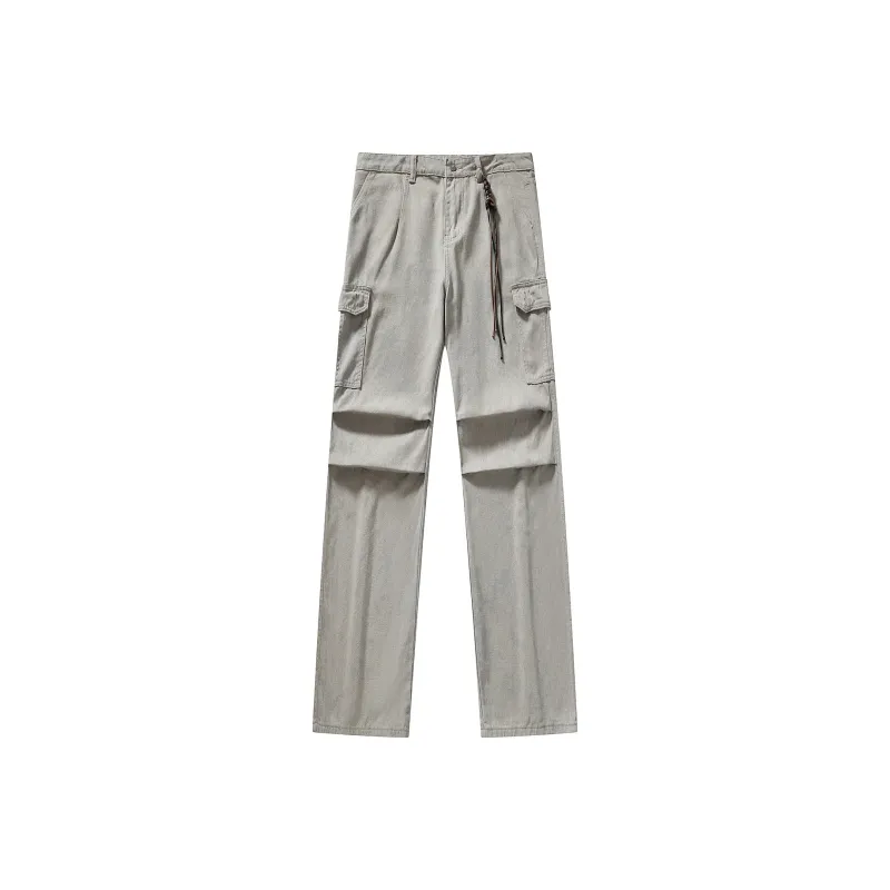 URBAN AUTHENTIC Casual Pants Unisex Apricot-0