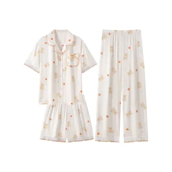 Ta Yan Pajama Set Women's Apricot