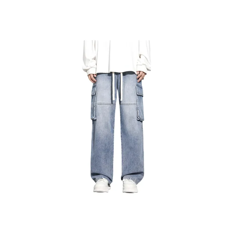 ROSECREED Jeans Unisex Vintage Blue-0