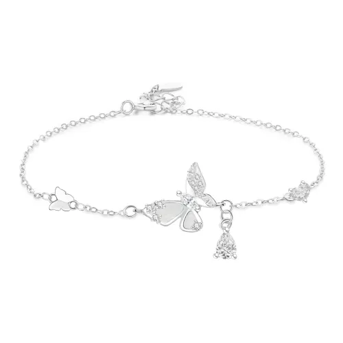 Love Link S 999 Fine Silver Bracelets Women's