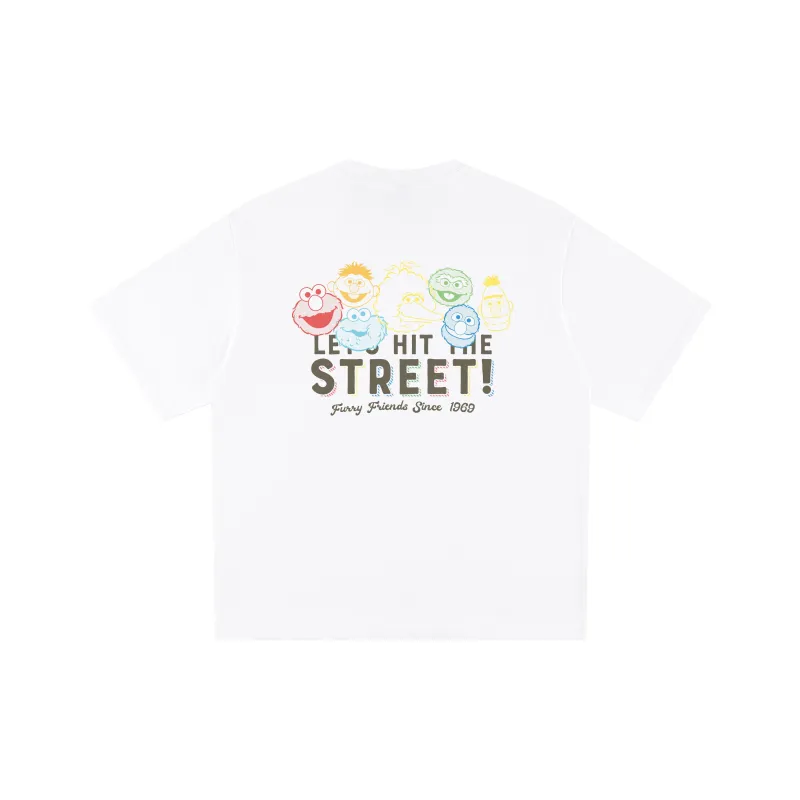 SESAME STREET Short Sleeved T Shirts Unisex-4