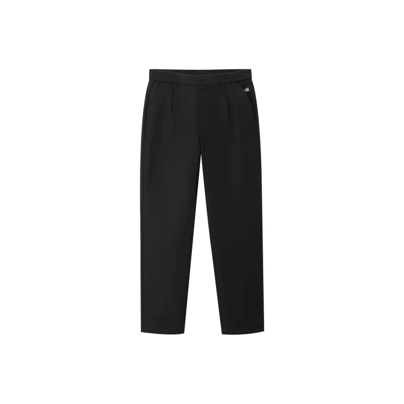 HLA Heart Of China Series Casual Pants Men Black 8L-0