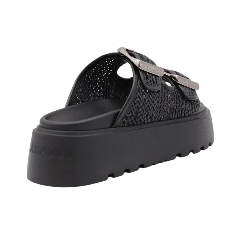 Casadei Birkly Plaid embellished Platform Sandals Women's-2