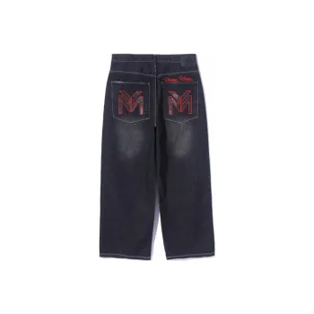 XLARGE Lil Wayne Collaboration Jeans Unisex Black